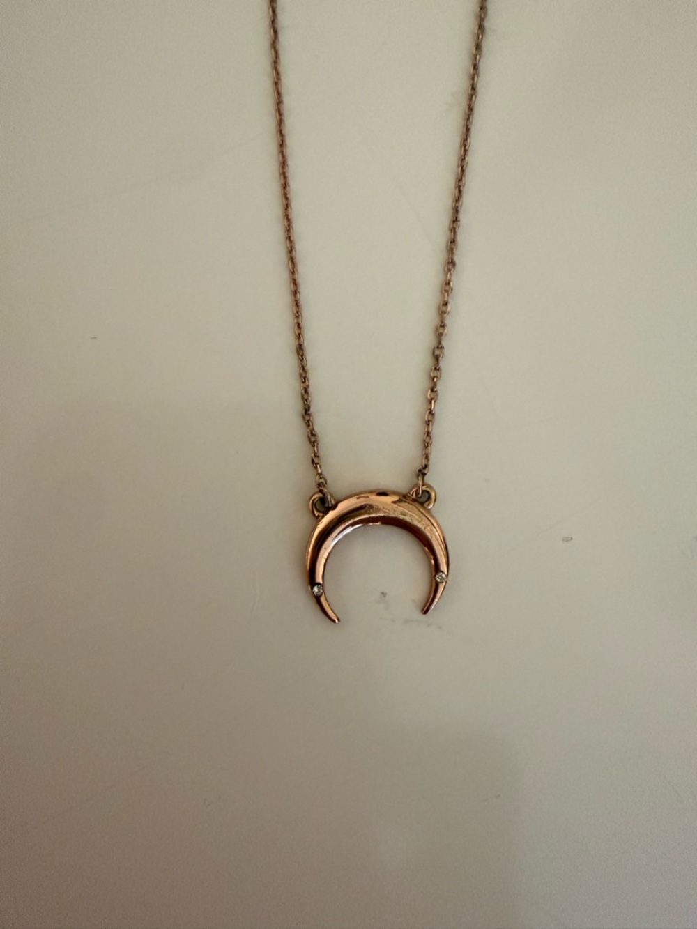 Uncommon James Crescent Moon Pendant Necklace and Ring Set - Picture 3 of 5